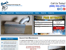 Tablet Screenshot of ernieswelding.com